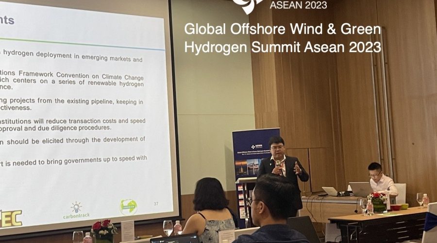 ESG Education & Business trình bày tại Hội nghị thượng đỉnh toàn cầu về gió và hydro xanh ngoài khơi ASEAN 2023 (GOWH ASEAN 2023) tại Thành phố Hồ Chí Minh
