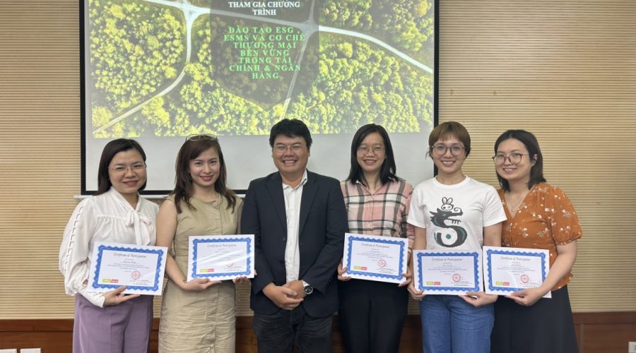 ESG & Sustainability Alliance Thực Hiện Chương Trình ĐÀO TẠO ESG , ESMS VÀ CƠ CHẾ THƯƠNG MẠI BỀN VỮNG TRONG TÀI CHÍNH & NGÂN HÀNG Cùng BIDV