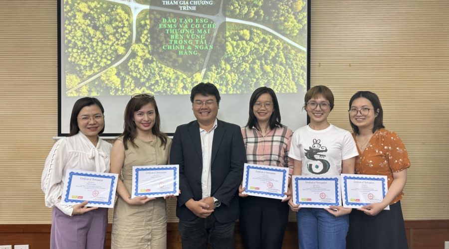 ESG Education & Business Thực Hiện Chương Trình ĐÀO TẠO ESG , ESMS VÀ CƠ CHẾ THƯƠNG MẠI BỀN VỮNG TRONG TÀI CHÍNH & NGÂN HÀNG Cùng BIDV