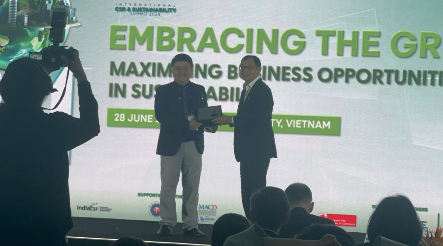 ESG Education & Business hân hạnh làm keynote speaker về chủ đề Green Finance tại ICS 2024 Ho Chi Minh