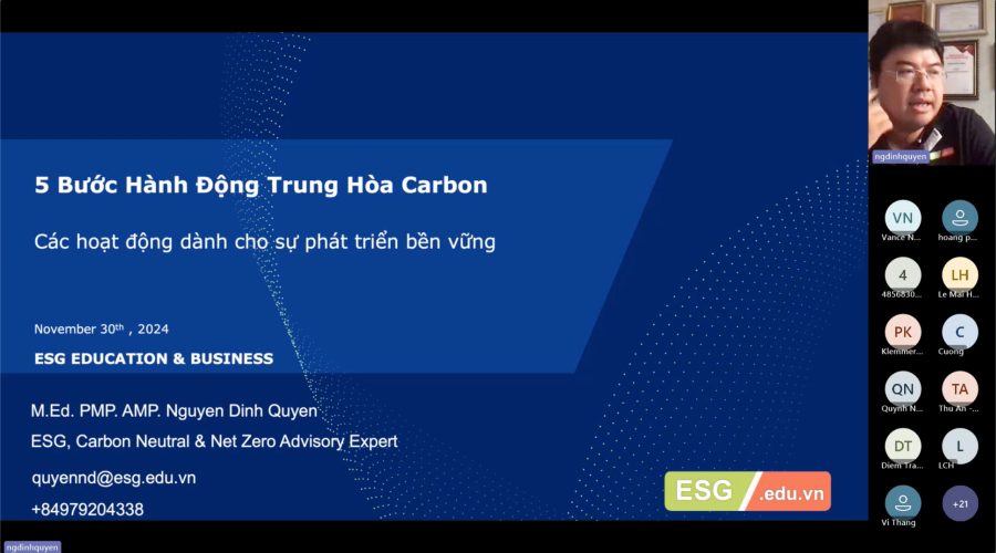 THÔNG CÁO BÁO CHÍ: Chương trình LCA – EPD , Quy trình trung hòa carbon & Dự án đầu tư tín chỉ carbon từ Biochar