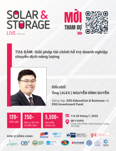 Tài chính xanh & Chuyển dịch năng lượng: Vai trò của ngân hàng trong hành trình ESG